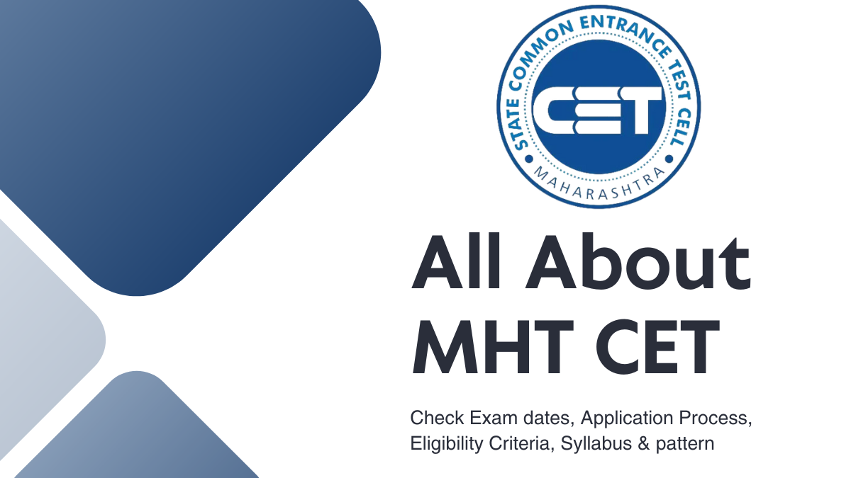 MHT CET 2025 Exam Dates