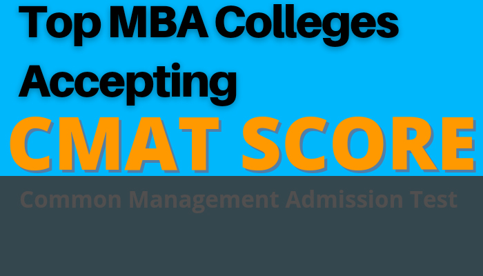 Top MBA/PGDM Colleges through CMAT-2023!